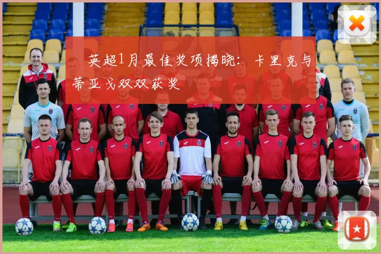 ​英超1月最佳奖项揭晓：卡里克与蒂亚戈双双获奖