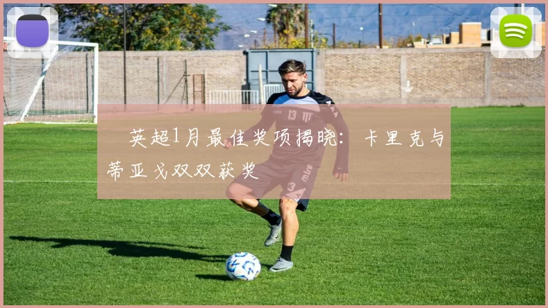 ​英超1月最佳奖项揭晓：卡里克与蒂亚戈双双获奖