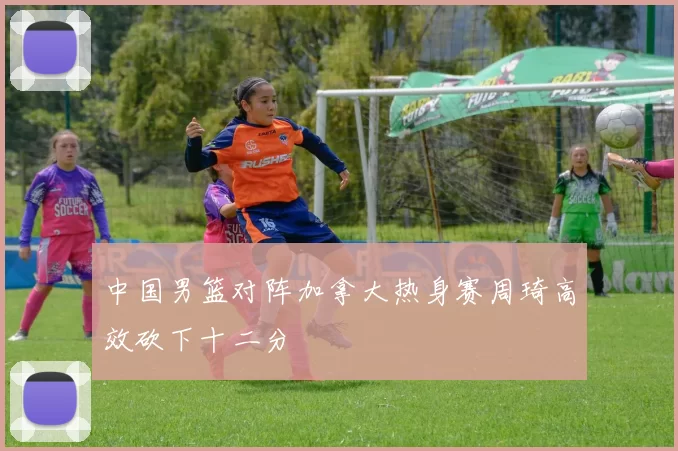 中国男篮对阵加拿大热身赛周琦高效砍下十二分