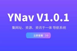 YNav源导航-安装教程(一)